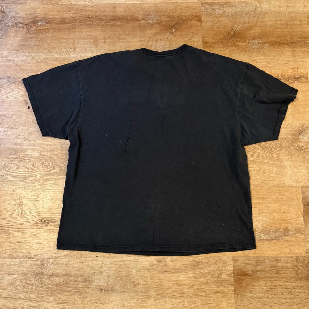 Bone Collector Shirt 2XL Mens Black Green Deer Skull Graphic Tee Hunting Y2K Vtg - Picture 4 of 4